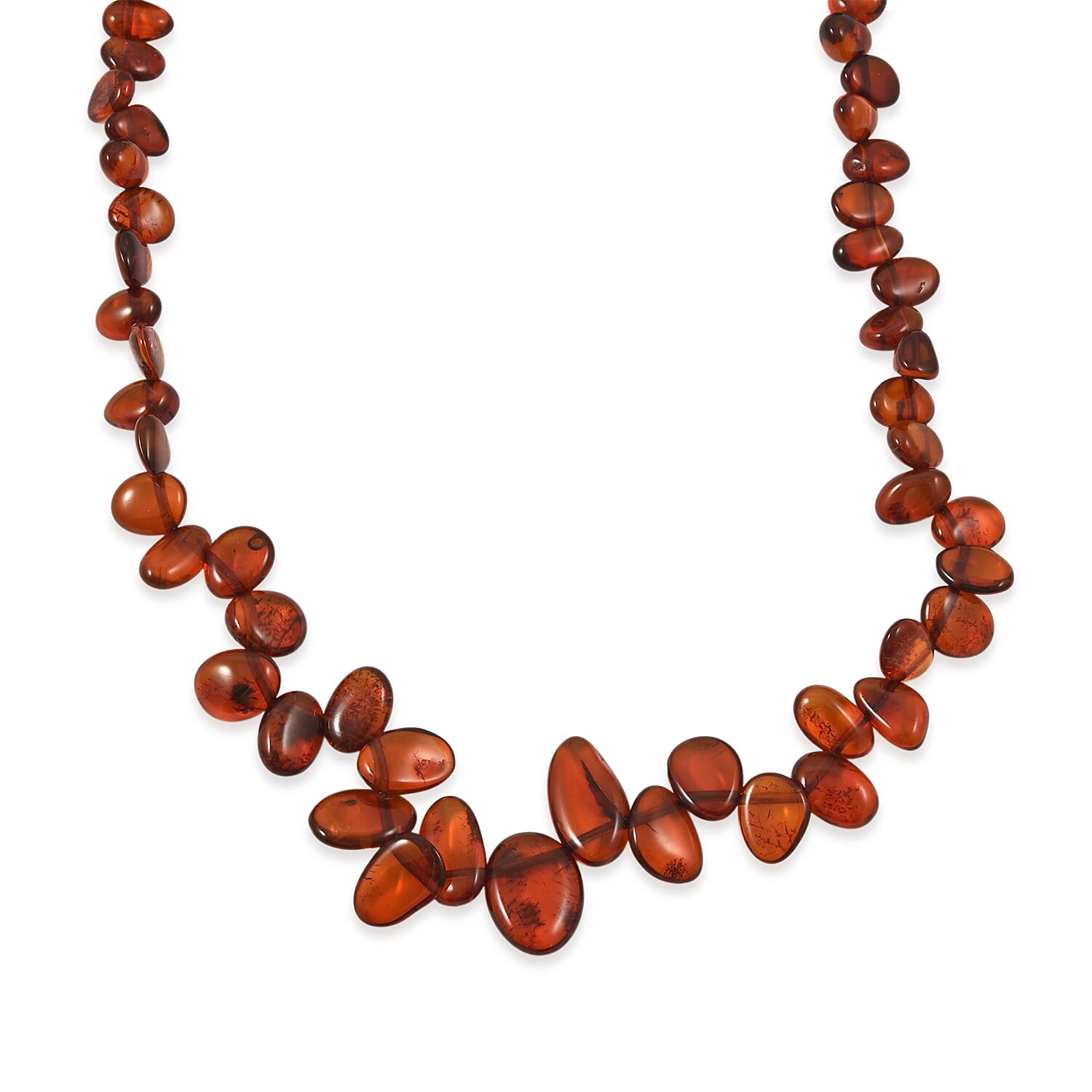 Baltic Amber Beaded Radiant Necklace