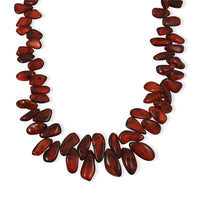 Cherry Amber Fancy Necklace (27 Inches)