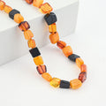 Mixed Amber Beaded Necklace (22 Inches) - Sticky add to cart bar