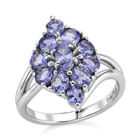 EverTrue Tanzanite Ring in Platinum Bond (Size 6.0) 1.75 ctw