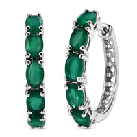 EverTrue Thai Black Spinel Earrings in Platinum Bond 6.35 ctw