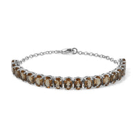 EverTrue Autumn Alexite Bracelet in Platinum Bond (7.25 In) 12.80 ctw 8525443