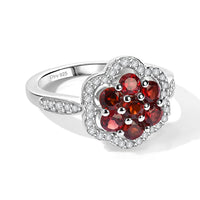 D''Joy Umba River Zircon and White Zircon 1.75 ctw Ring in Rhodium Over Sterling Silver (Size 6.0)