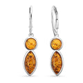 Baltic Amber Earrings in Sterling Silver - Sticky add to cart bar