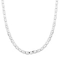 Italian Mariner Chain Necklace in Sterling Silver (22 Inches) 3.52 Grams - Sticky add to cart bar