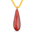 Amber Yellow Rope Necklace (32 Inches) - Sticky add to cart bar