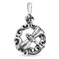 Bali Legacy Dragonfly Pendant in Sterling Silver 3.80 Grams - Sticky add to cart bar