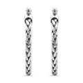 Bali Legacy Padian Texture Earrings in Sterling Silver 6.10 Grams - Sticky add to cart bar