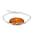 Baltic Amber Bracelet in Sterling Silver (8.00 In) - Sticky add to cart bar