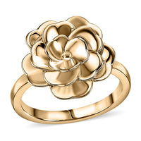 Luxoro Floral Ring in 10K Green Gold (Size 6.0) 5 Grams