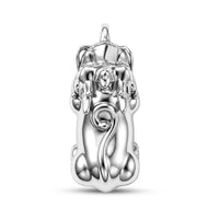Pixiu Pendant Without Chain in 950 Palladium 2.20 Grams