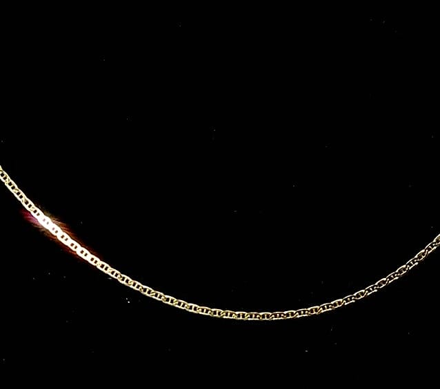 Gucci Chain Necklace in 10K Yellow Gold 1.80 Grams 18 Inches