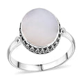 Bali Legacy Mother of Pearl Ring in Sterling Silver (Size 6.0) - Sticky add to cart bar