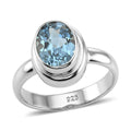 Bali Legacy Blue Topaz 3.10 ctw Ring in Sterling Silver (Size 6.0) - Sticky add to cart bar