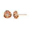 Rose Gold Over Sterling Silver