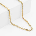 3.8mm Spirali Oro Chain Necklace in 14K Yellow Gold (18 Inches) 4.94 Grams - Sticky add to cart bar
