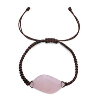 Galilea Rose Quartz 40.00 ctw Stretch Bracelet (6.5-8In)