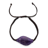 African Amethyst 40.00 ctw Stretch Bracelet (6.5-8In)