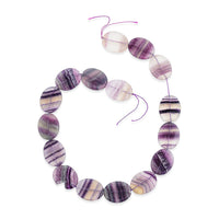 GCS Fluorite Oval Beaded Strand 9635.00 ctw