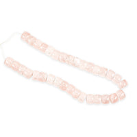GCS Rose Quartz Drum Strand 6430.00 ctw