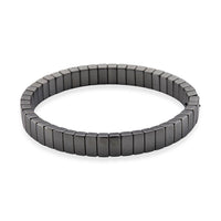 Hematite 105.00 ctw Stretch Bracelet (6.5-7In)