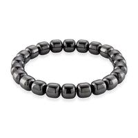 Hematite 185.00 ctw Stretch Bracelet (6.5-7In)