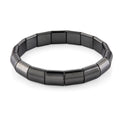 Hematite 145.00 ctw Stretch Bracelet (6.5-7In) - Sticky add to cart bar