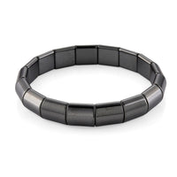 Hematite 145.00 ctw Stretch Bracelet (6.5-7In)