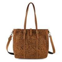 La Marey Yellow Genuine Leather Crossbody Bag