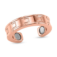 EverTrue Band Ring in 14K RG Over Copper (Size 10.0)