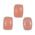Peruvian Pink Opal Set of 3 (Cush 7x5 mm) 2.23 ctw - Sticky add to cart bar