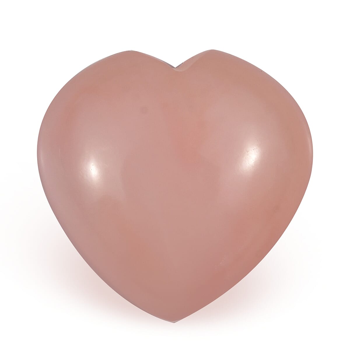 Premium Peruvian Pink Opal (Hrt 12 mm) 4.22 ctw