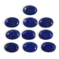 Lapis Lazuli Set of 10 (Ovl 6x4 mm) 3.83 ctw - Sticky add to cart bar