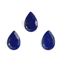Lapis Lazuli Set of 3 (Pear 6x4 mm) 0.90 ctw