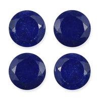 Lapis Lazuli Set of 4 (Rnd 6 mm) 3.00 ctw