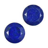 Lapis Lazuli Set of 2 (Rnd 7 mm) 2.24 ctw