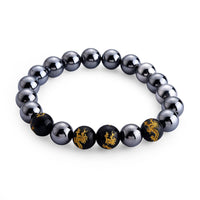 Blue Tigers Eye ,  Terahertz  Stone Bracelet 150.00 150.00 ctw