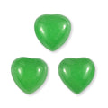Premium Green Jade (D) Set of 3 (Hrt 6 mm) 3.04 ctw - Sticky add to cart bar