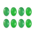 Green Jade (D) Set of 8 (Ovl 6x4 mm) 3.58 ctw - Sticky add to cart bar