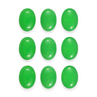 Green Jade (D) Set of 9 (Ovl 7x5 mm) 5.21 ctw