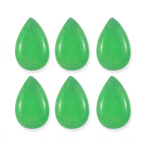 Green Jade (D) Set of 6 (Pear 8x5 mm) 5.63 ctw