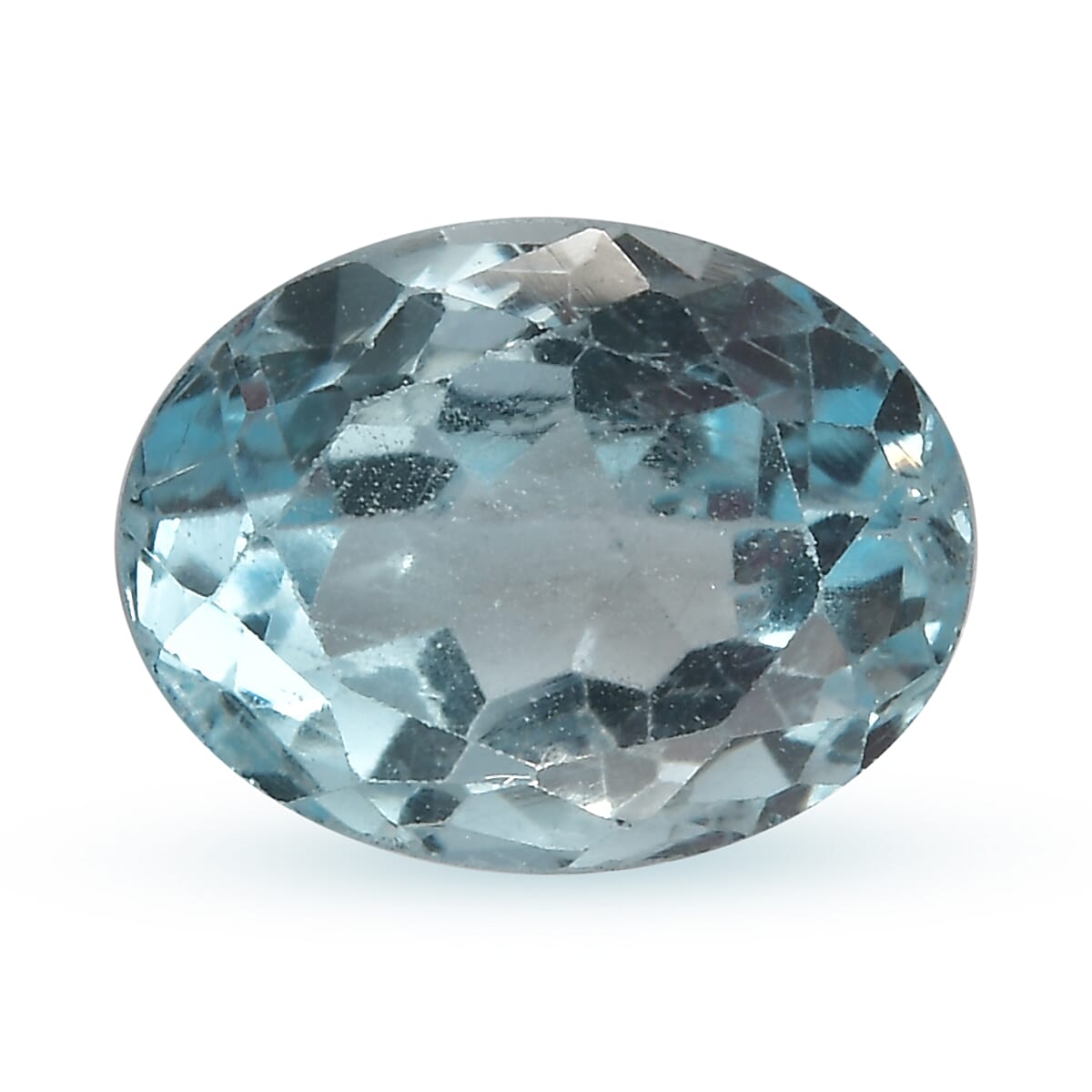Sky Blue Topaz (Ovl 9x7 mm) 1.88 ctw
