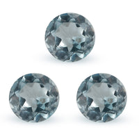 Sky Blue Topaz Set of 3 (Rnd 5 mm) 1.62 ctw