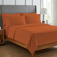 Seeboo 6pc Terracotta Microfiber Sheet Set -King