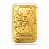 Apollo 11 24k Gold Embossed Sheet 10mg