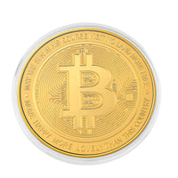 24K Gold Eagle & Bitcoin – Legacy Meets Digital Gold Collector’s Edition Coin Embossed Sheet 20mg