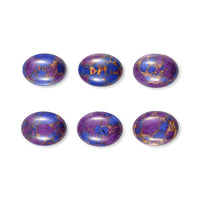 Mojave Purple Turquoise Set of 6 (Ovl 8x6 mm) 7.31 ctw