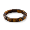 Yellow Tigers Eye 150.00 ctw Stretch Bracelet - Sticky add to cart bar