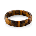 Yellow Tigers Eye 190.00 ctw Stretch Bracelet - Sticky add to cart bar