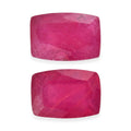 Niassa Ruby (FF) Set of 2 (Cush 6x4 mm) 1.50 ctw - Sticky add to cart bar